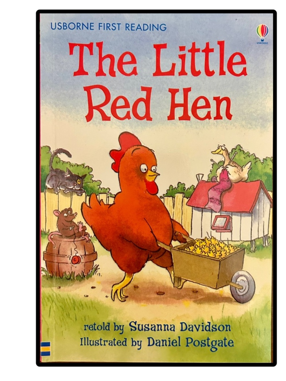 USBORNE FIRST READING:The Little Red Hen paperback book